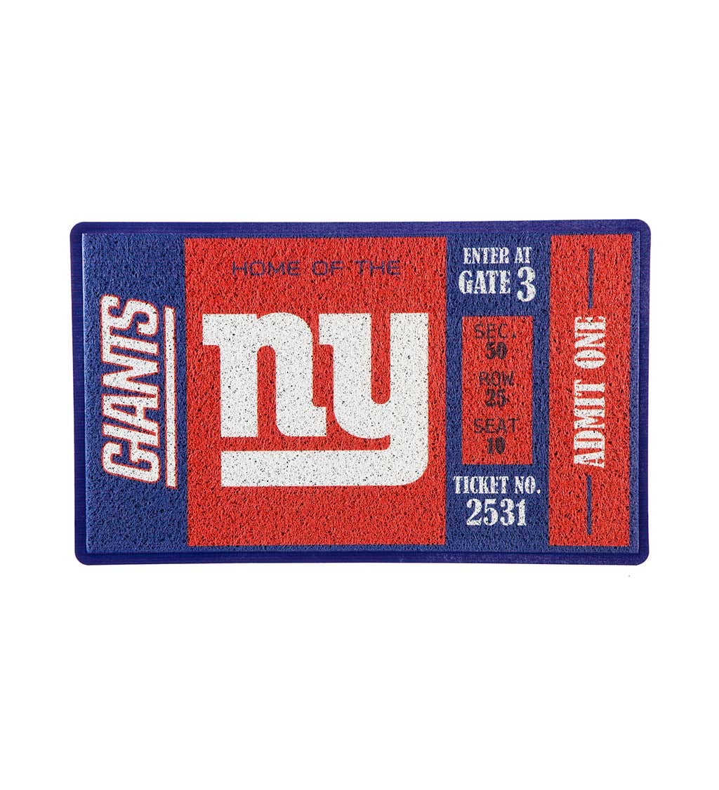 New York Giants Turf Mat, 30" x 18"