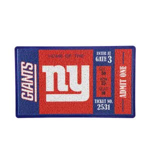 New York Giants Turf Mat, 30" x 18"