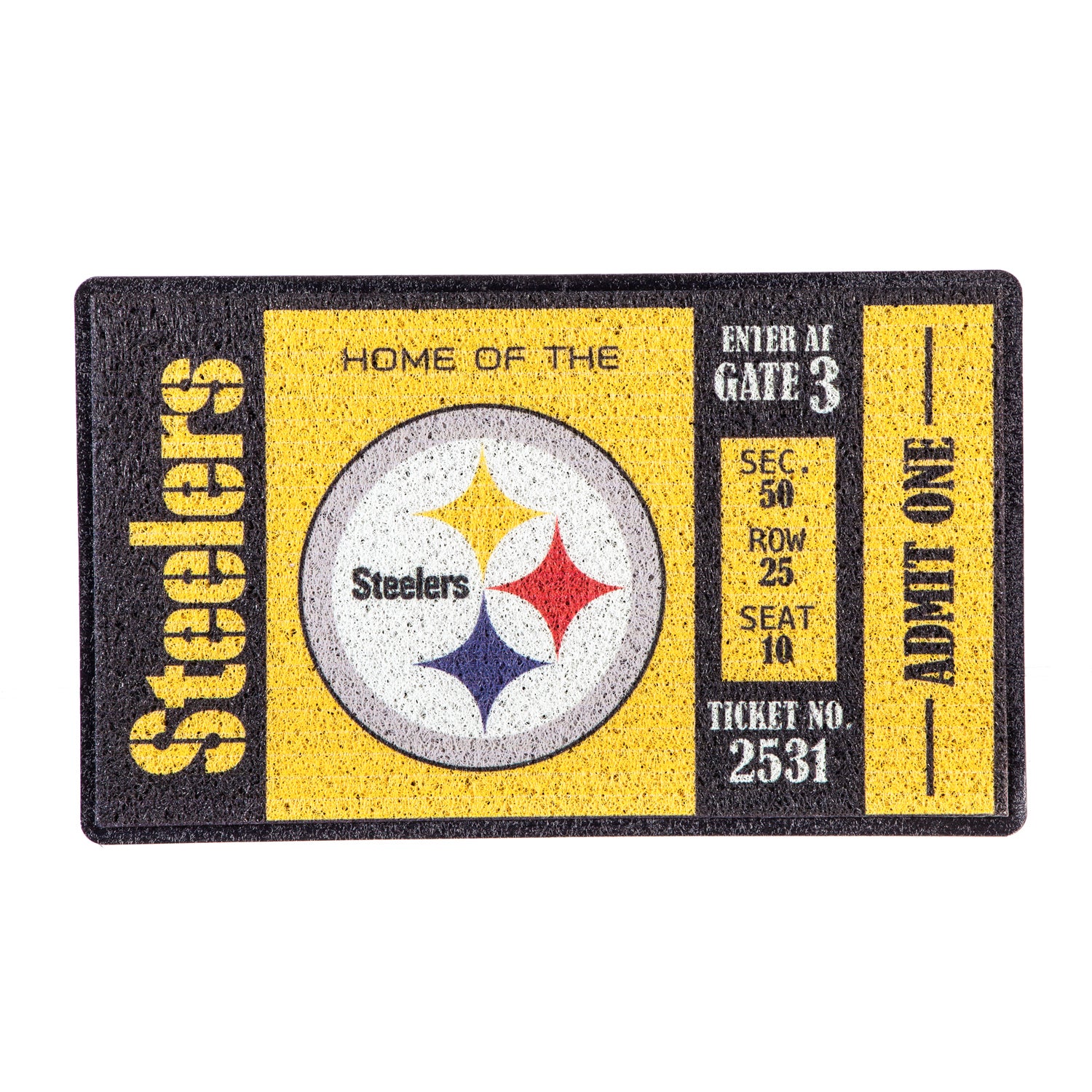 Pittsburgh Steelers Turf Trapper Mat