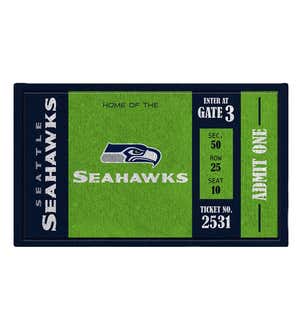 Seattle Seahawks Turf Mat, 30" x 18"