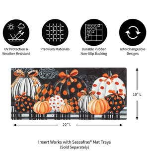 Elegant Pattern Pumpkins Sassafras Switch Mat