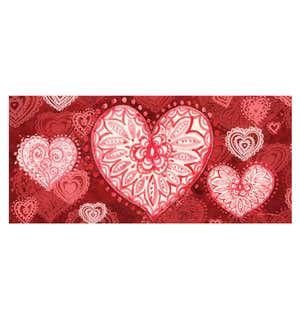 All You Need is Love Sassafras Switch Mat, 22" x 10"