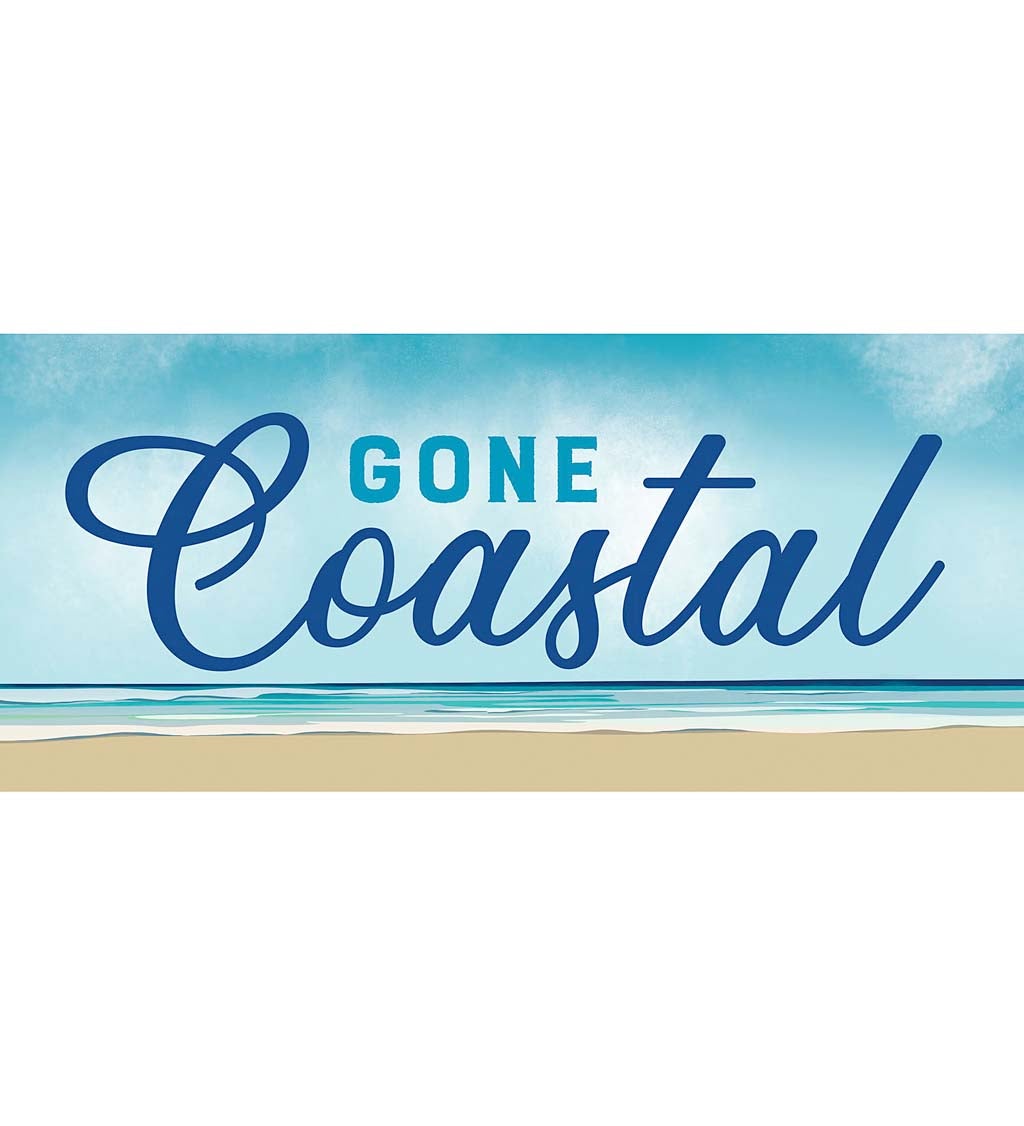 Gone Coastal Sassafras Switch Mat, 22" x 10"