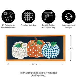 Patterned Pumpkins Sassafras Switch Mat