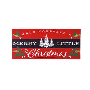 Merry Little Christmas Sassafras Switch Mat, 22" x 10"