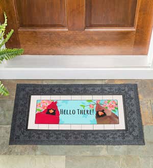 Friendly Cardinals Sassafras Switch Mat, 22" x 10"