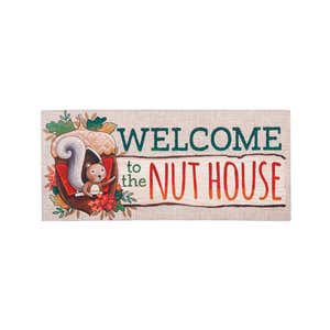 Welcome to the Nut House Sassafras Switch Mat