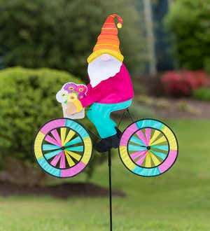 Spring Gnome Bicycle Spinner