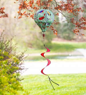 Flock Together Burlap Balloon Spinner