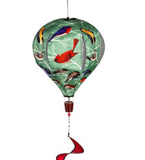 Flock Together Burlap Balloon Spinner