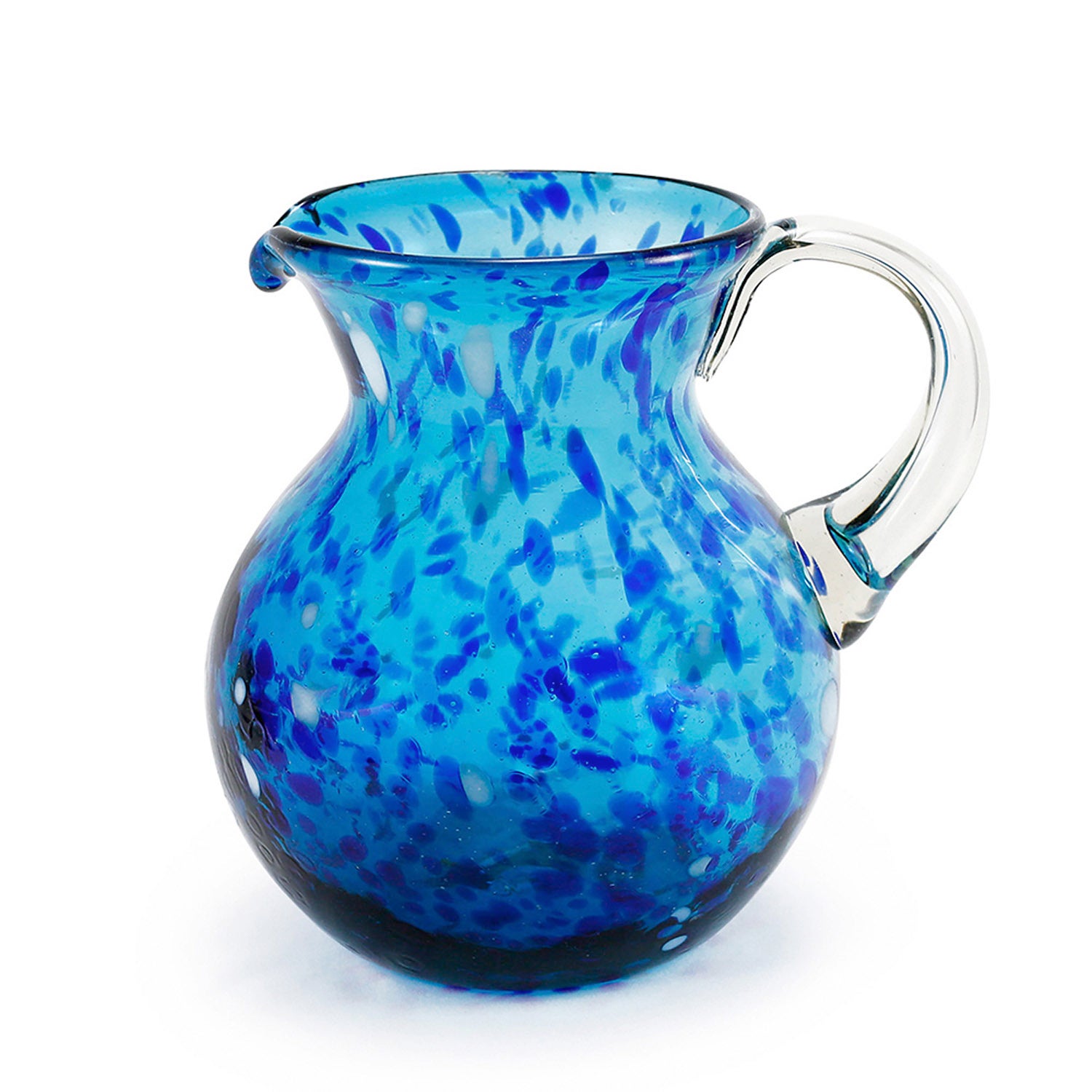 Monterey Blue Recycled Glass Pitcher