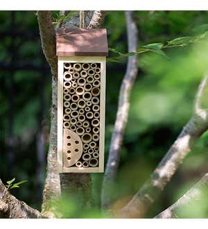 Highrise Wooden Bee House