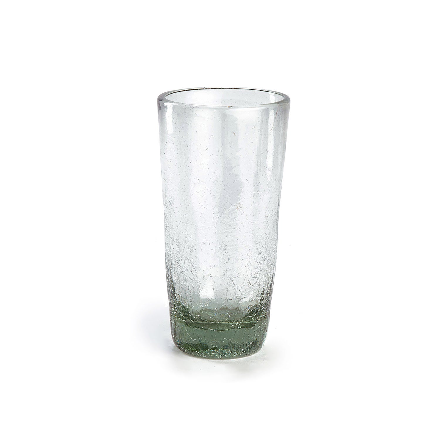 Maya Clear Recycled Glass Tapered Vase