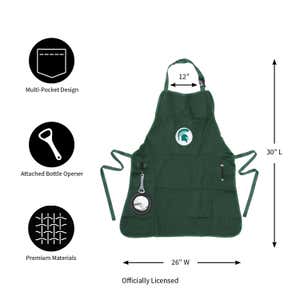 Michigan State Spartans Logo Grilling Utility Apron