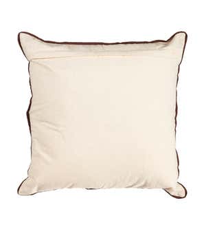 Holiday Deer Square Pillow