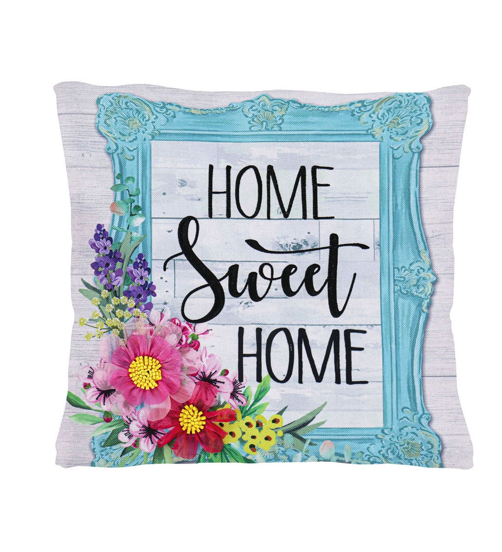 Home Sweet Home Frame Interchangeable Pillow Cover