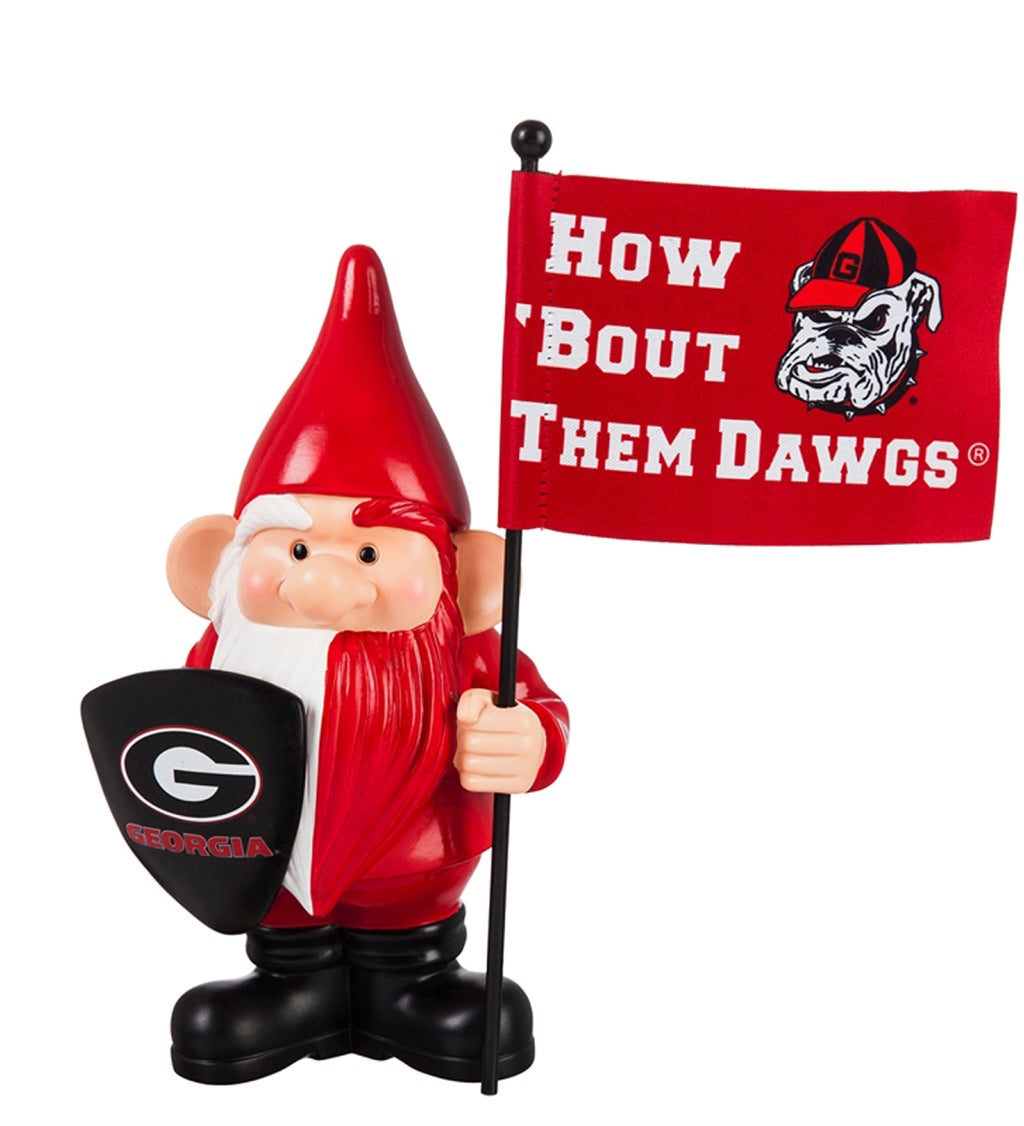 University of Georgia Flag Holder Gnome