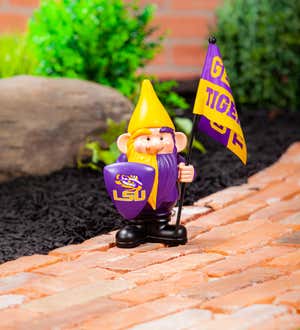 Louisiana State University Flag Holder Gnome