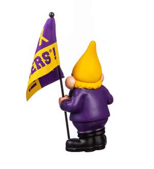 Louisiana State University Flag Holder Gnome