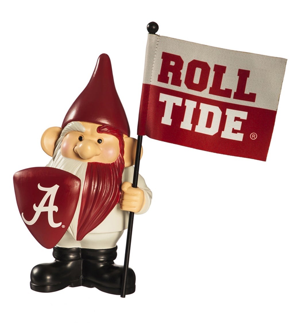 University of Alabama Flag Holder Gnome