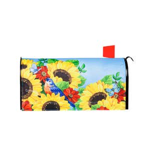 Stars and Stripes Watering Can Mailbox Cover