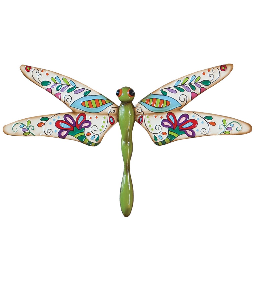 Boho Dragonfly, Cream/Green