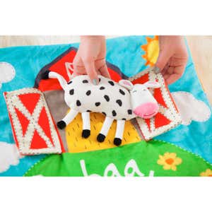 Life on the Farm Reversible Play Blanket