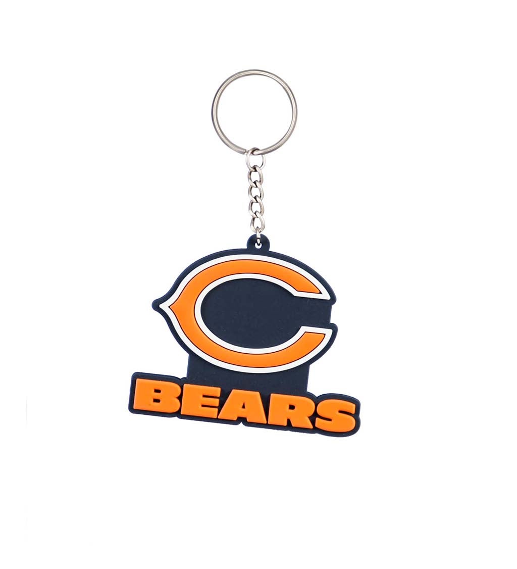 Chicago Bears Rubber Keychain