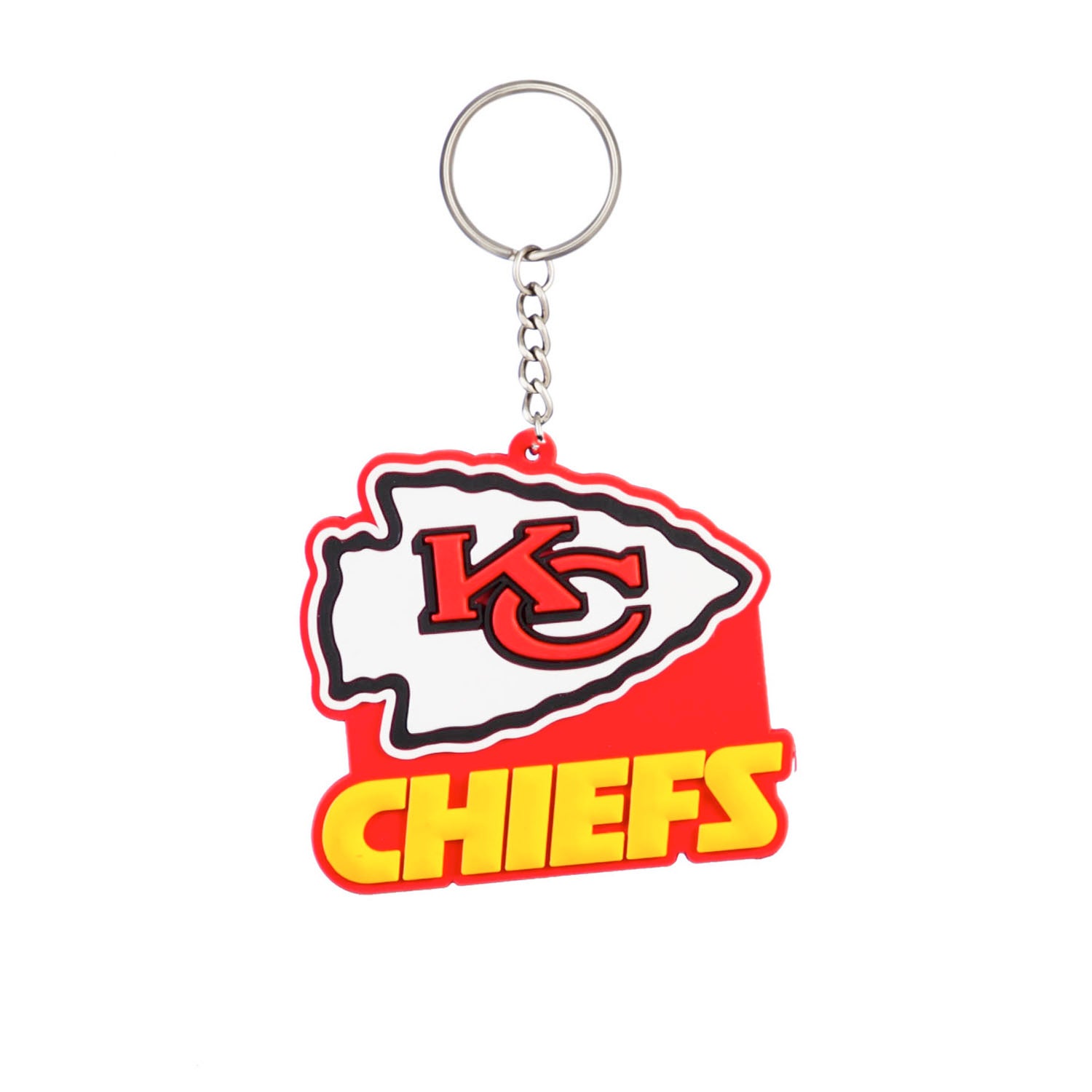 Kansas City Chiefs Rubber Keychain