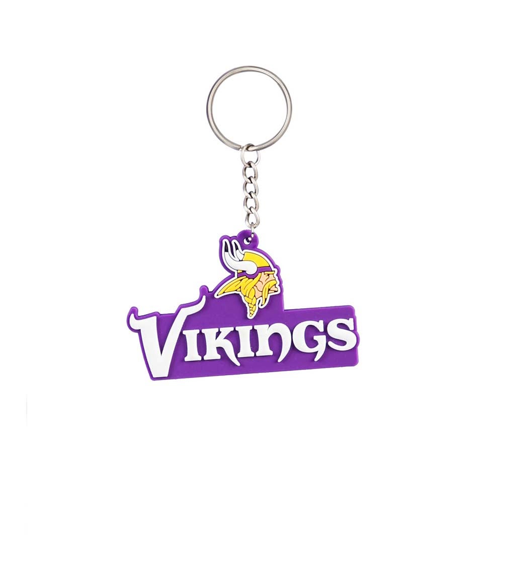Minnesota Vikings Rubber Keychain