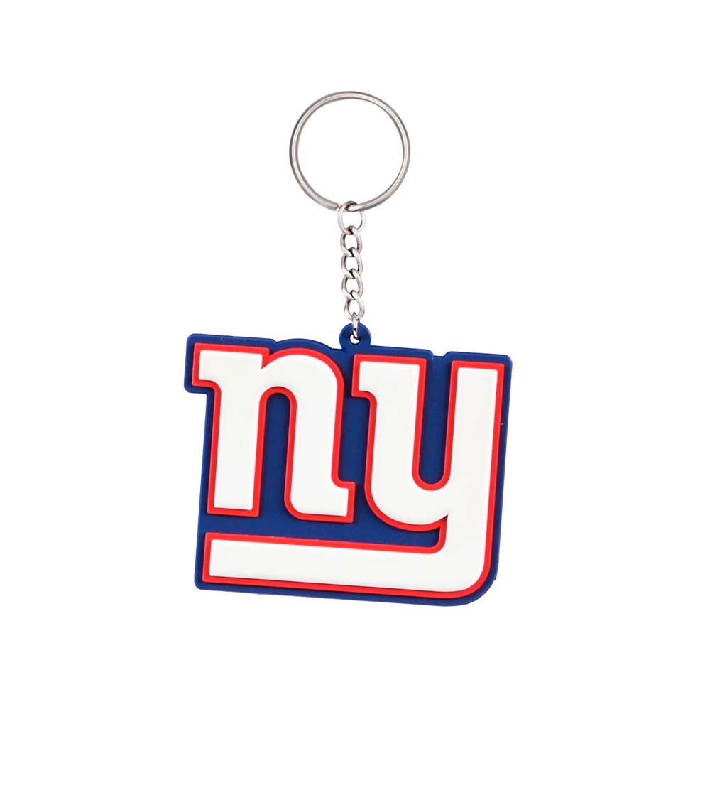 New York Giants Rubber Keychain