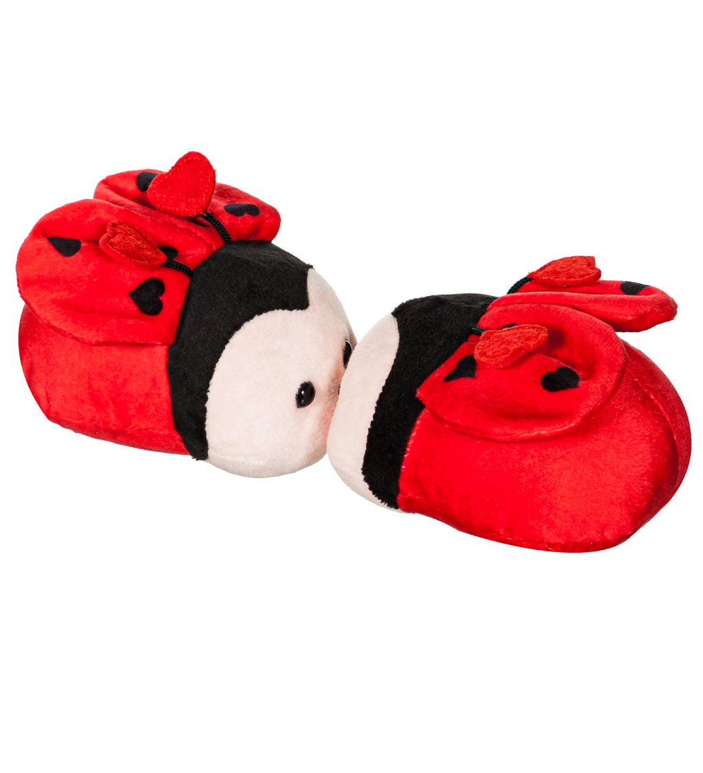 5" Plush Kissing Ladybug Plush with Pull string movement