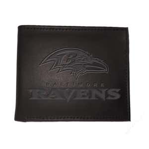 Baltimore Ravens Bi-Fold Leather Wallet