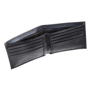 Carolina Panthers Bi-Fold Leather Wallet