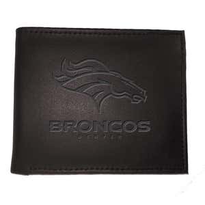 Denver Broncos Bi-Fold Leather Wallet