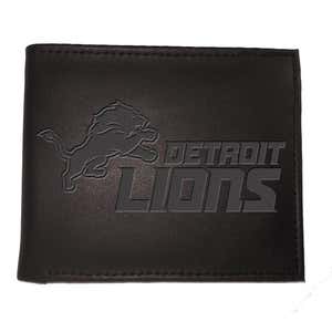Detroit Lions Bi-Fold Leather Wallet