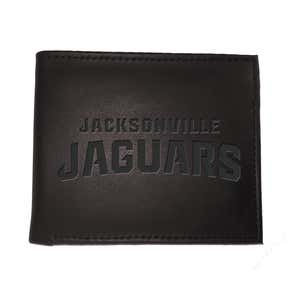 Jacksonville Jaguars Bi-Fold Leather Wallet