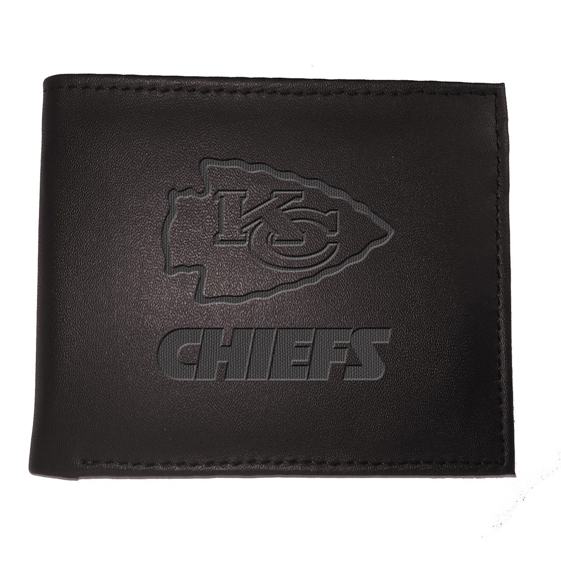 Kansas City Chiefs Bi Fold Leather Wallet