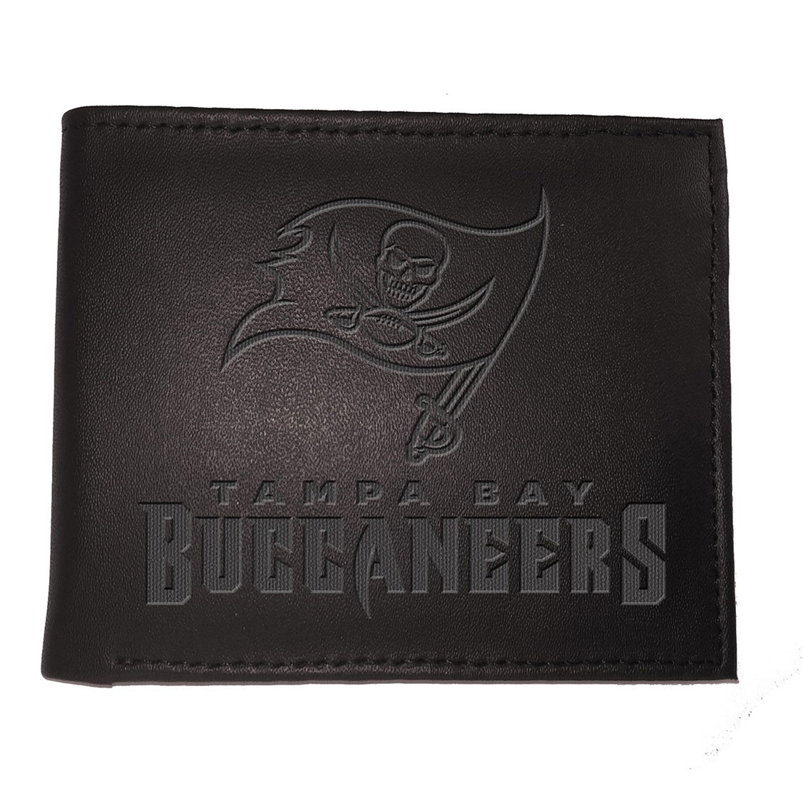 Tampa Bay Buccaneers Bi-Fold Leather Wallet