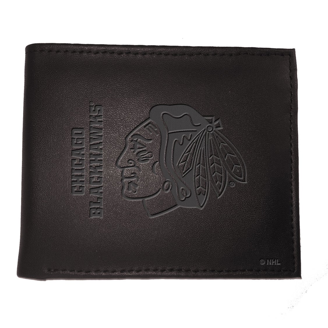 Chicago Blackhawks Bi Fold Leather Wallet