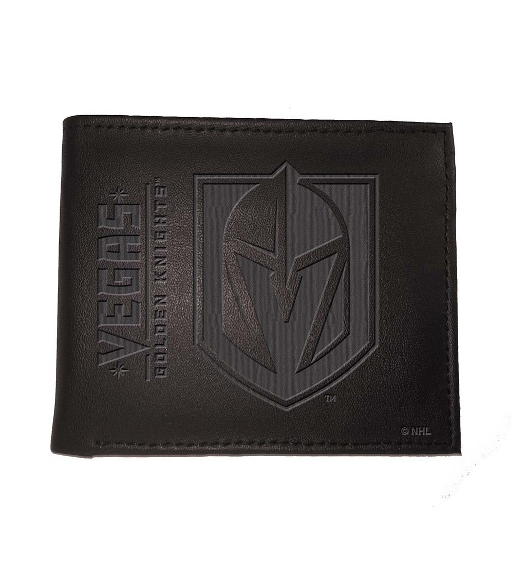 Las Vegas Golden Knights Bi Fold Leather Wallet