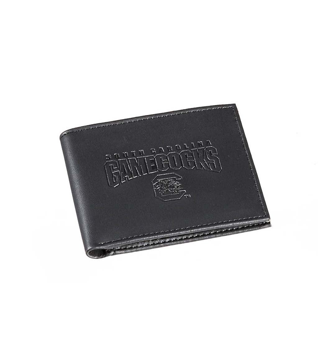 University of South Carolina Bi Fold Leather Wallet