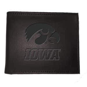 University of Iowa Bi-Fold Leather Wallet