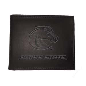 Boise State University Bi-Fold Leather Wallet