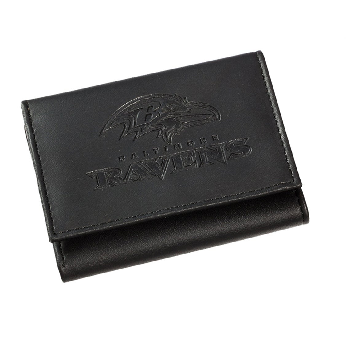 Baltimore Ravens Tri-Fold Leather Wallet