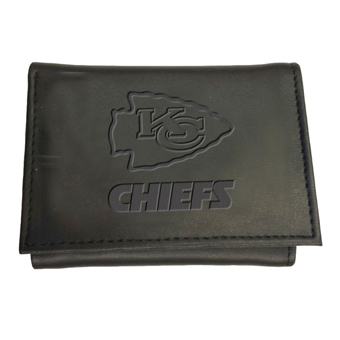 Kansas City Chiefs Tri-Fold Leather Wallet