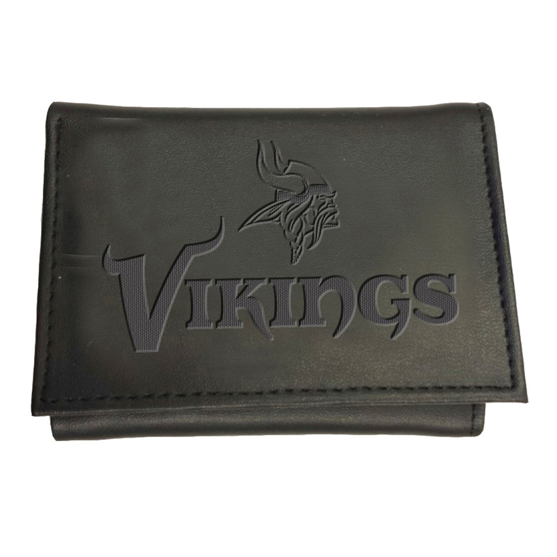 Minnesota Vikings Tri-Fold Leather Wallet