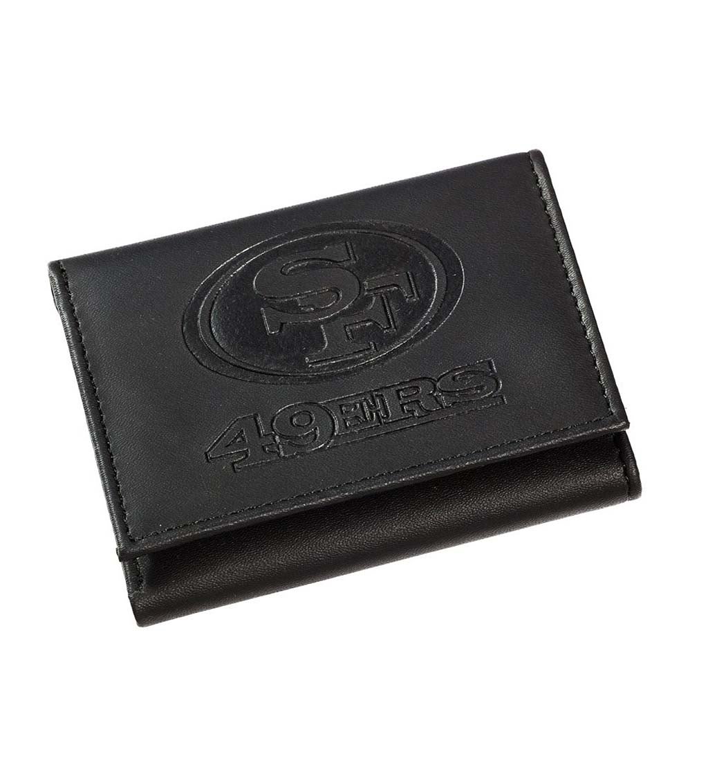 San Fransisco 49ers Tri Fold Leather Wallet