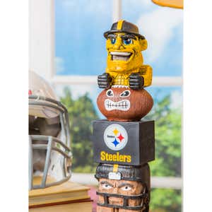 Pittsburgh Steelers Tiki Team Totem Garden Statue