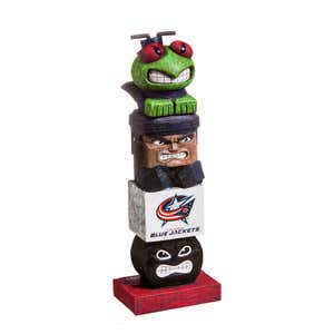 Columbus Blue Jackets Tiki Team Totem Garden Statue